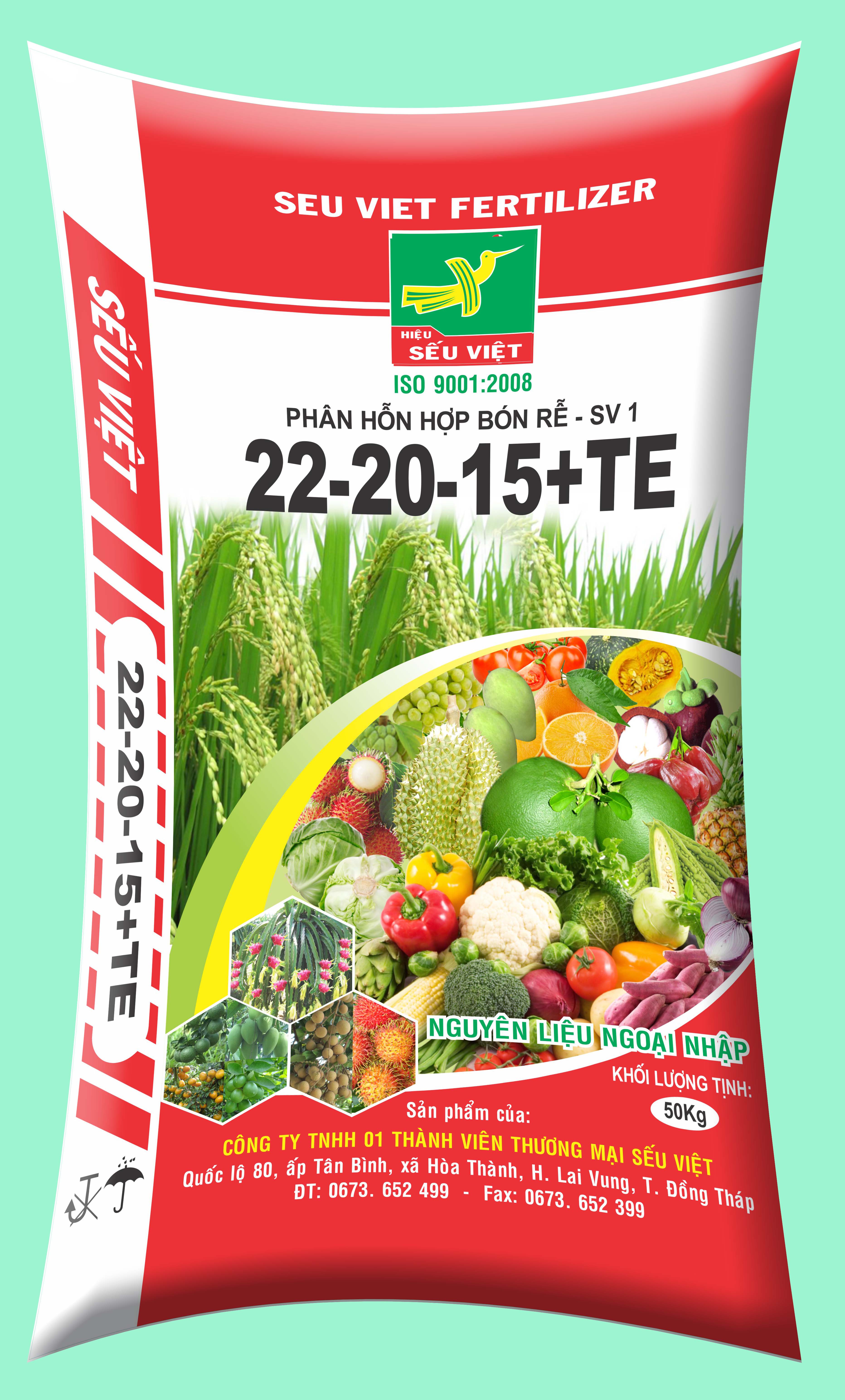 Phân hỗn hợp bón rể SV1
