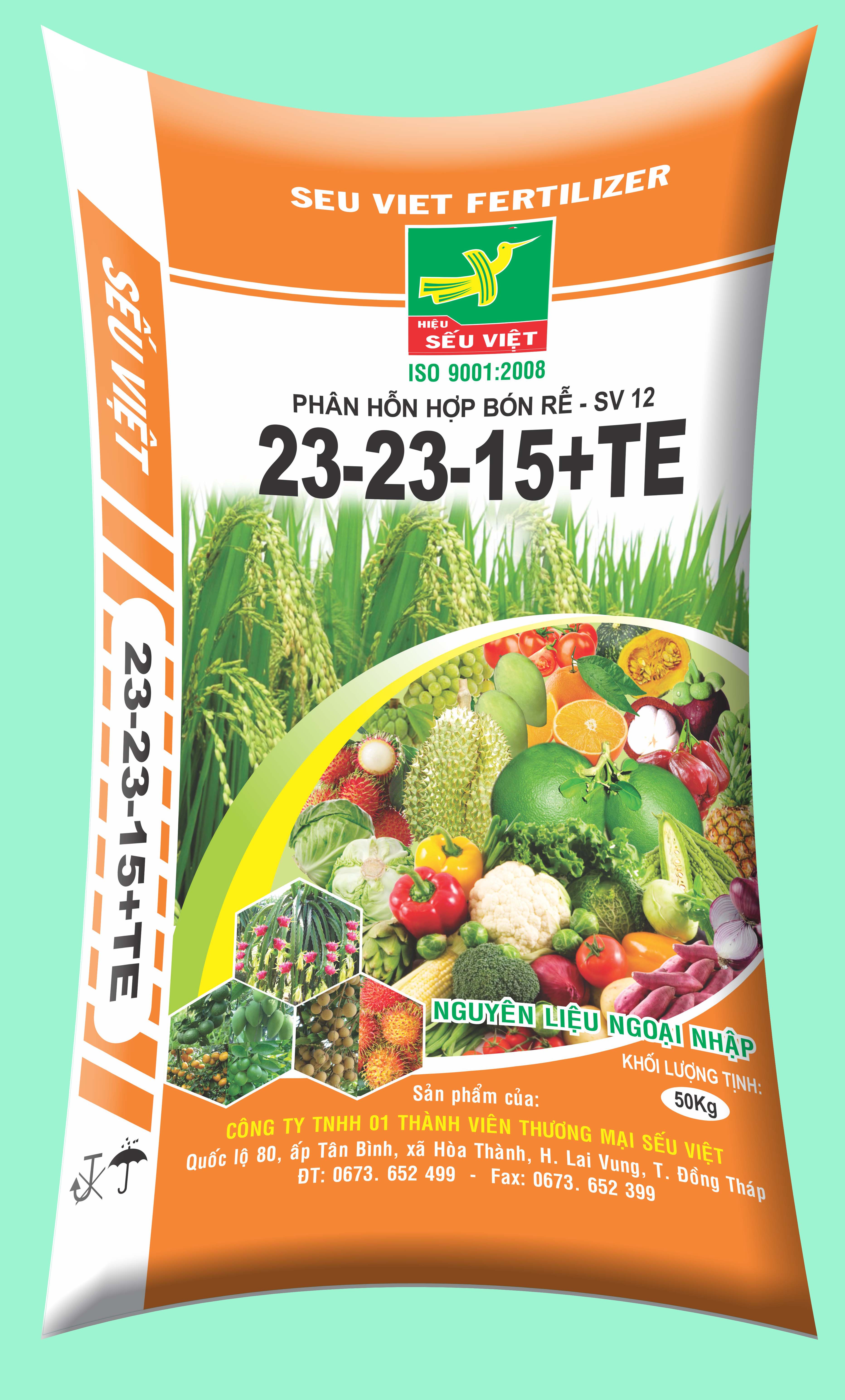 Phân hỗn hợp bón rể SV12