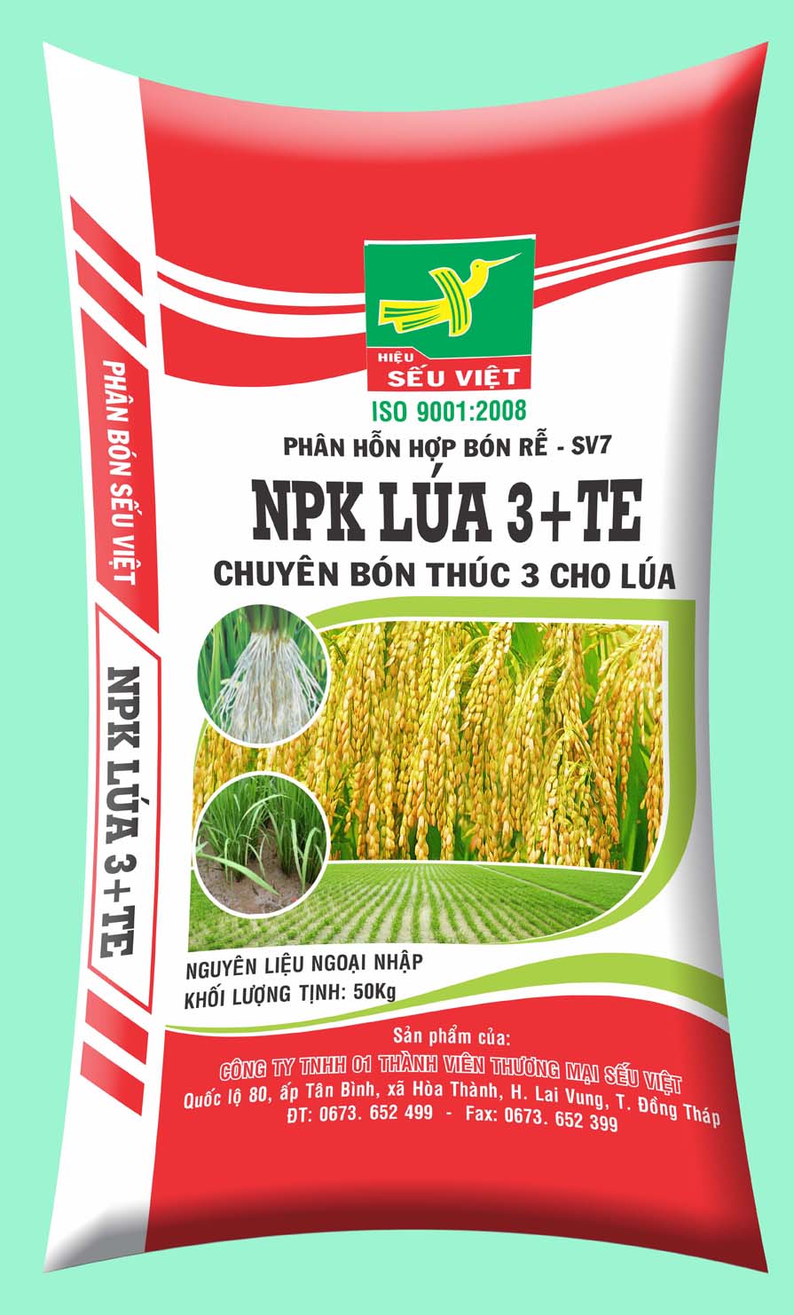 NPK 1 màu Lúa 1+TE